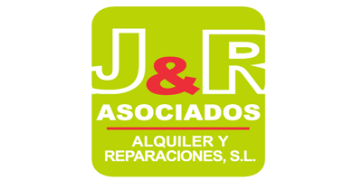 logo J&R Asociados. Reparación, Mantenimiento, Alquiler y Venta de Telescópicos, Transpaletas, Carretillas y Plataformas Elevadoras